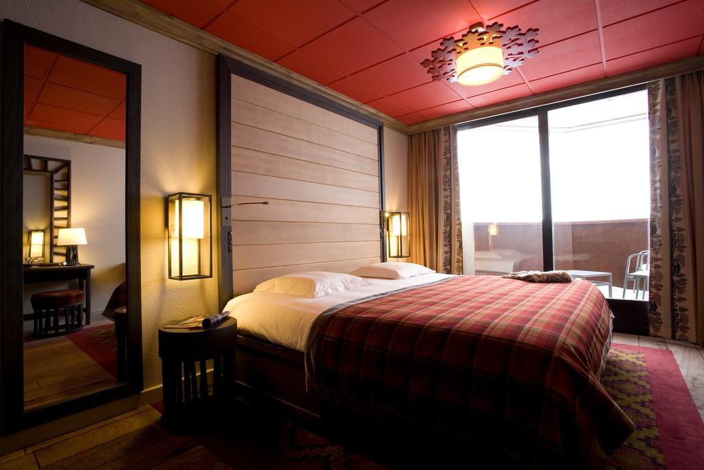 Petit Claret Junior kamer - Dubbelbed, Petit Claret Superior kamer - Geschikt voor personen met beperkte mobiliteit - Dubbelbed Deluxe Deluxe familiekamer - Zicht op de Skipistes Deluxe familiekamer