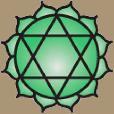 Chakra 4 Pro Element vuur, sociale identiteit, gericht op zelfacceptatie, tolerantie en compassie.. De kleur van deze Chakra is groen. Het hartchakra is het middelste in een systeem van zeven.