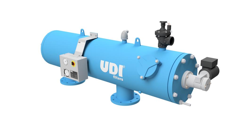 Automatisch Zelfreinigend Zeeffilter: De UDI 6Matic is de nieuwste ontwikkeling van het automatisch zelfreinigend zeeffilter.