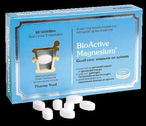 De makkelijk opneembare BioActive Magnesium van Pharma Nord