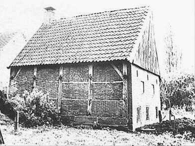 Foto van 23 april 1965 [Rijksdienst voor Cultureel Erfgoed] Bakhuis na restauratie anno 2013 De huidige