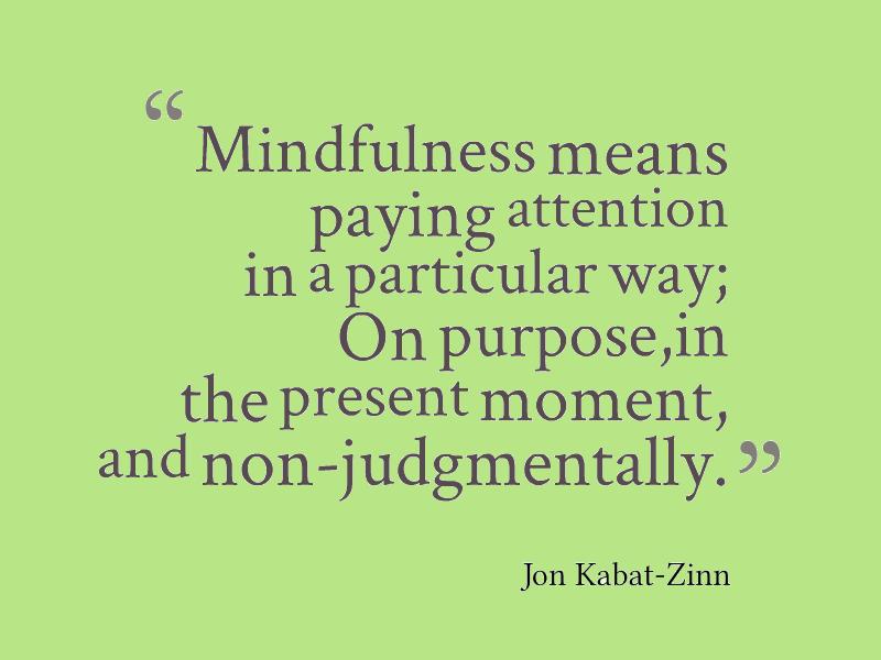 Mindfulness Aandacht Bewust In het