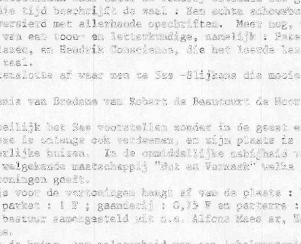 leerde lezen, en Hendrik Conscience, die het leerde lezen in onze heerlijke Nederlandse taal.