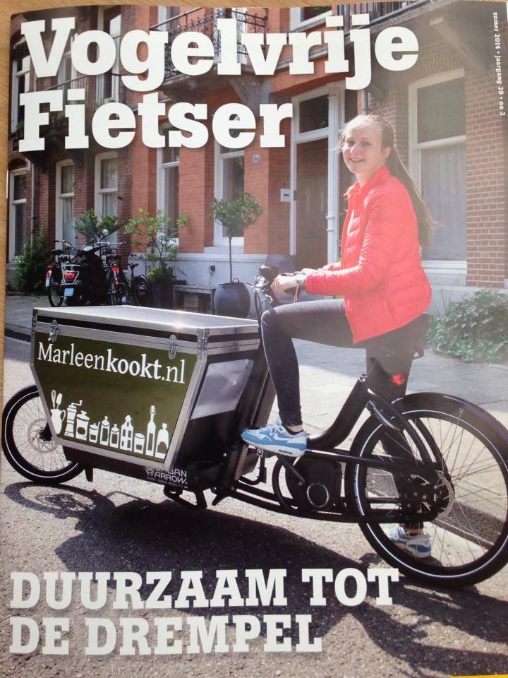 De (bak)fiets of scooter heeft een zeer positieve effect op het imago van de onderneming.