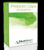 90 Synbiotica Probiotic Caps Acidophilus Dit preparaat bestaat uit 2 soorten melkzuurbacteriën in combinatie met fructo-oligosachariden synbioticum. Het ideale synbioticum voor elke dag!