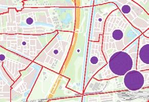 herkennen (Tabel 4). In deze lijst staan buurten die relatief ver buiten het centrum liggen, rondom het centrum liggen en twee buurten die in de historische binnenstad liggen.