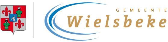 Provincie WestVlaanderen Arrondissement Tielt GEMEENTE WIELSBEKE http://www.wielsbeke.