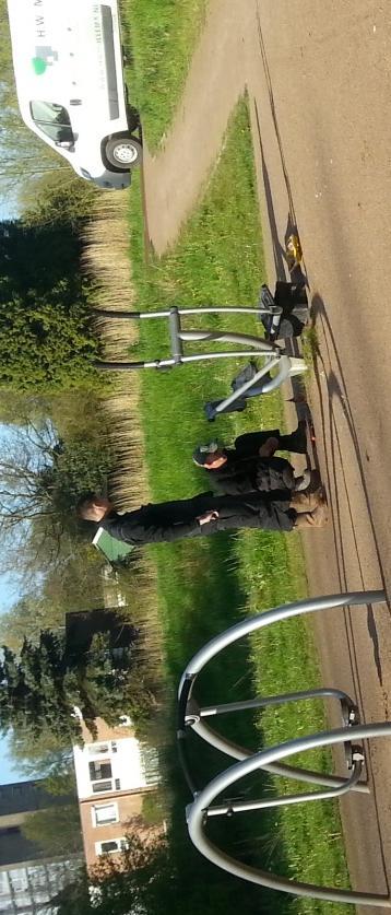 mail gestuurd naar de Gemeente Groningen. Foto: artikel Dagblad van het Noorden Realisatie proces Paddepoel Draagvlak onderzoek. Er waren 3 mogelijke leveranciers voor de outdoor fitness toestellen.