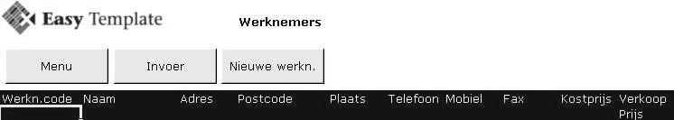 2.3.5 Kolom: Uurprijs Wanneer binnen de organisatie een uurprijs per project wordt vastgesteld, wordt deze in deze kolom ingevoerd.