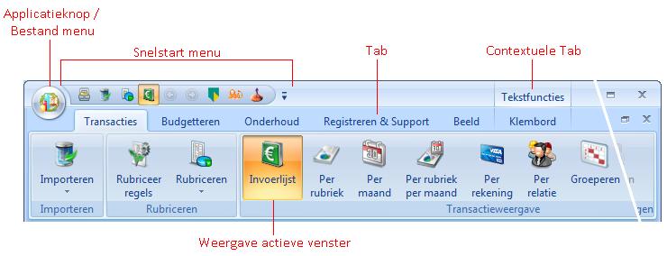 3 Korte toelichting menu s & functies In dit hoofdstuk wordt in het kort uitgelegd hoe u met Cashflow kunt werken. Waar vindt u welke functies en hoe is de globale werking van Cashflow. 3.