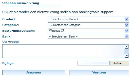 3 Reageren op antwoord Om te reageren op een antwoord van de helpdesk, klikt u op het betreffende probleem in het