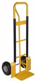 Steekwagen profi HT10112 HT10112SW (softwiel) frame buis 25 mm grijs maten 118x60 cm bladmaat 40x20 cm laadvermogen 250 kg