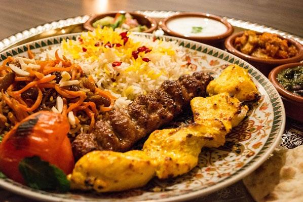 proeverijen proeverijen Mantu: pastabuideltjes met gekruid gehakt Qabuli palau: rijst met rozijnen en fijngesneden wortel Mahicheh: op Afghaanse wijze bereide lamsschenkel warme bijgerechten Sabzie