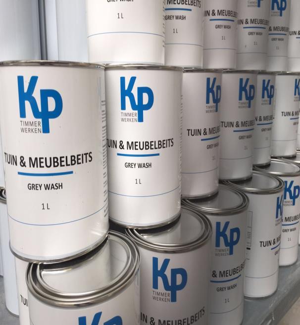 info@kptimmerwerken.nl HOUTVERDUURZAMING: Let op. Wij verkopen 1 liter én 2,5 liter verpakkingen A kwaliteit!