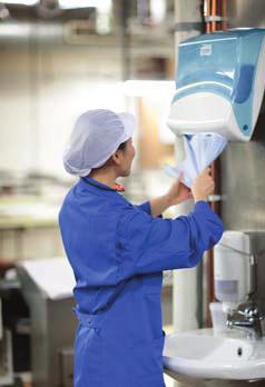 Tork Premium gespecialiseerde werkdoeken Tork Premium Specialist Cleaning werkdoeken Extra sterke pluisarme nonwoven werkdoek.