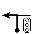 Vanaf dit punt volgt u de route weer aan de hand het z.g Bolletje-Pijltje systeem. Het bolletje is het punt waar u vandaan komt. Het pijltje is de richting waar u naar toe moet.