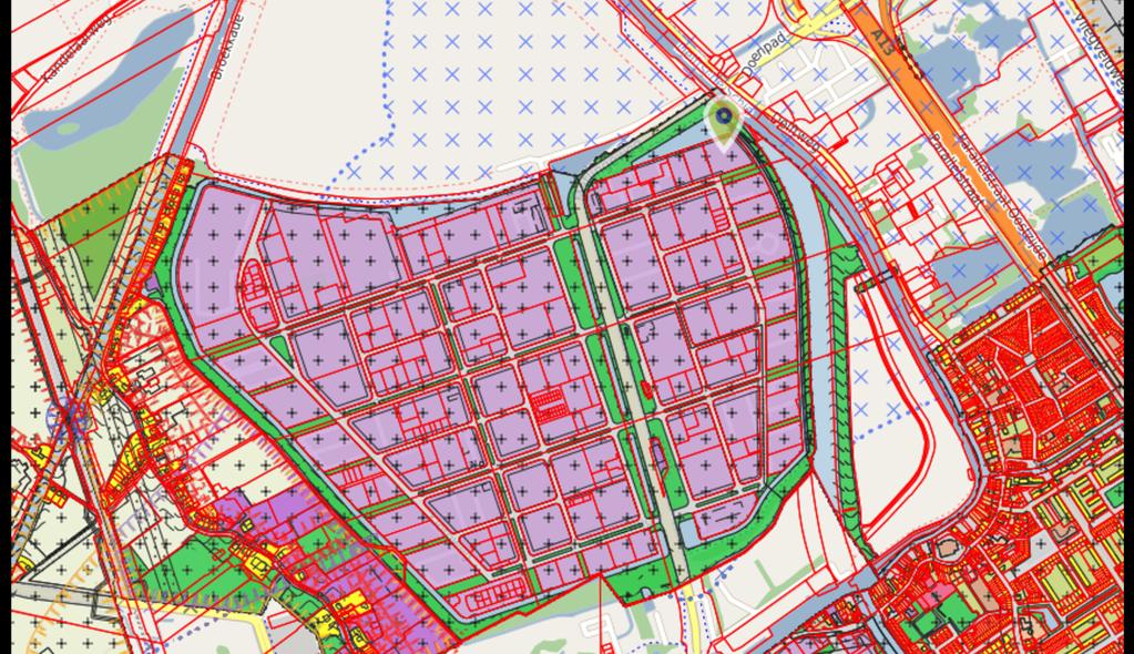 Bestemmingsplan Het geheel valt onder de regels van het bestemmingsplan 'Bedrijventerrein Noordwest' van de Gemeente Rotterdam d.d. 6 april 2013 en is bestemd voor bedrijven in de categorie 1 en 2. A.