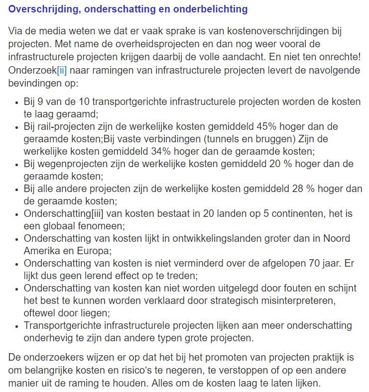 Bron : http://www.markensteijn.com/index.php/het-pm3-model/267-projectraming#_edn2 Flyvbjerg, B., M.