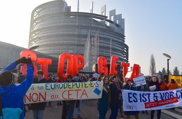 We ondersteunen een beweging van andersglobalisten die ook na de strijd tegen TTIP en CETA actief blijft.