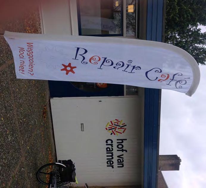 A010 - Repair Café Wapenveld Heeft u kapotte spulletjes die nog prima te repareren zijn? Gooi ze niet weg, maar neem ze mee naar het Repair Café Wapenveld.