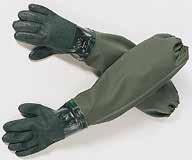 handschoenen) Kleur: Groen (2) 300 g/m 2 PVC-polyester; 70 % PVC/30 % polyester