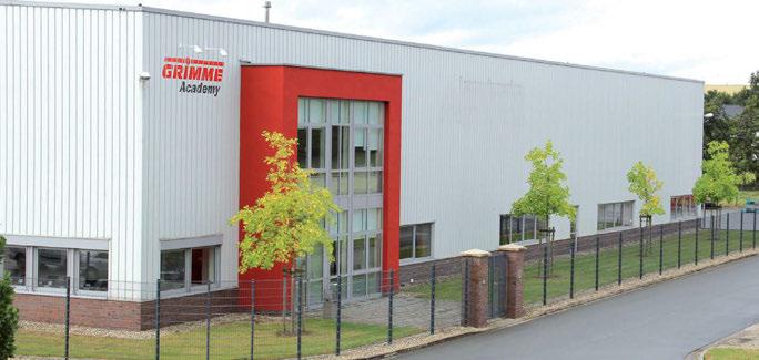 GRIMME Academy Algemene scholingsinformatie Al meer dan 16 jaar vinden in Damme regelmatig service- een apart gebouw in gebruik genomen als GRIMME