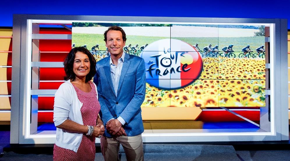 De Avondetappe: bovenop de koers Voor veel mensen is het pas zomer als De Avondetappe op televisie is: wielrennen + zwoele avonden + Frankrijk + Dione en Herman.
