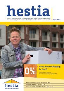 Jaarverslag Hestia 2016 Magazine In juni en december 2016 zijn Magazines verspreid onder alle huurders van Portaal in Amersfoort.