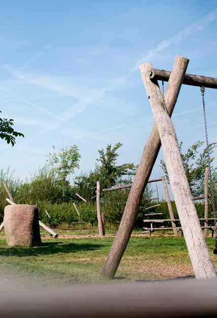 Ecozone Opvallend aan nieuwbouwwijk Kernhem is dat de natuur volop de ruimte krijgt.