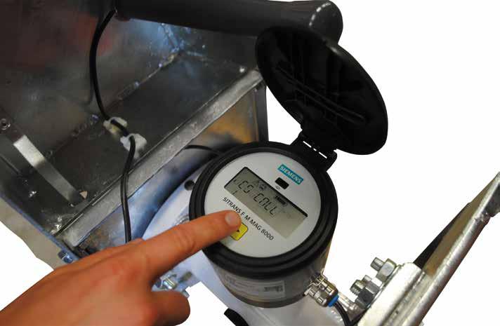 Siemens Smart Handy watermeter, MAG 8000 koppeling max. cap.