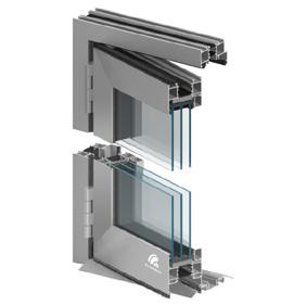 ALUPROF MB 86 FOLD LINE Vouwwanden met ongekende thermische prestaties voor dagelijks gebruik.