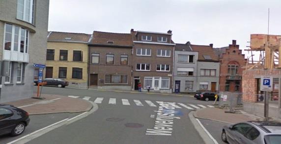 Zonnebloemstraat/Weverijstraat, ri "Centrum"