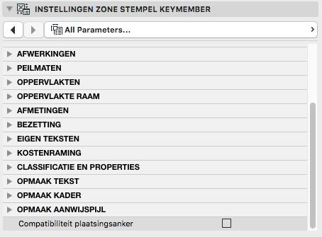 Bestaande zonestempels (ook die in je favorieten en je Default