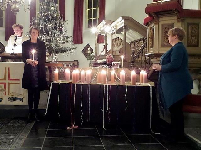 De kerkelijke gemeenschap in Wirdum, Wytgaard en Swichum Tijdens het fusiefeest in 2005 van de Hervormde en Gereformeerde kerk werden