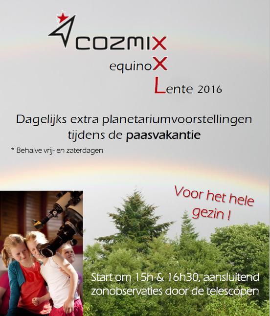 Via de website worden ook verschillende links in verband met dit onderwerp aangeboden. Ga eens een kijkje nemen via: http://cozmix.be/nl/astronieuws-2016/.