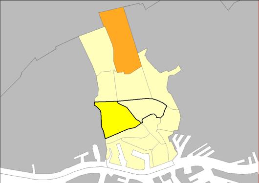 TNO-rapport TNO-034-DTM-2009-03806 147 / 157 Figuur 3.29.1: Sloop van woningen per pc4-gebied in Schiedam,.
