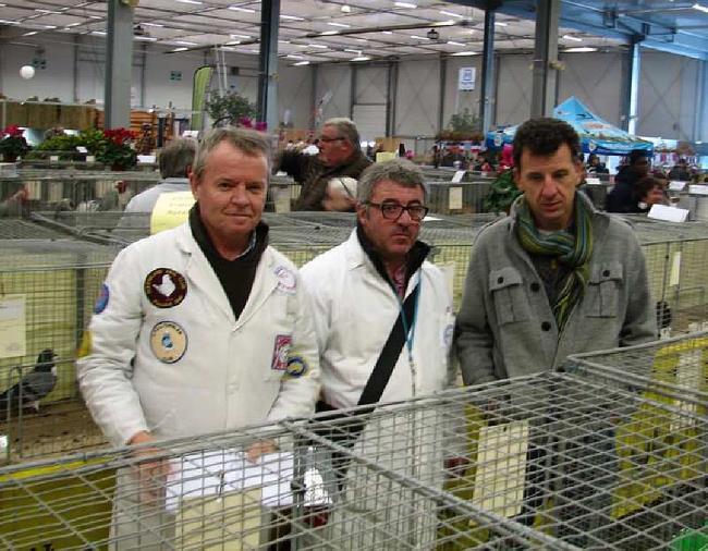 Jean-Pierre Talarmain, Patrick Sabuco en Fabrice Fagoo.