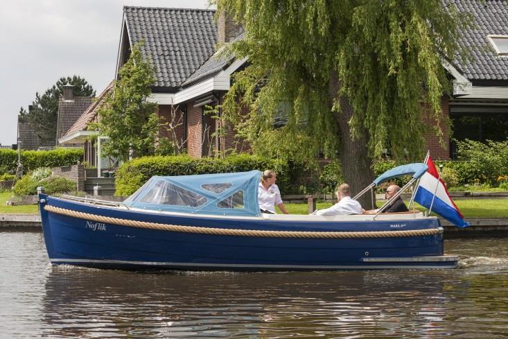 Voorbeeld van sloepen die te verwachten zijn in het project de Krijgsman en de Bloemendalerpolder Niet iedereen heeft of wil een sloep.