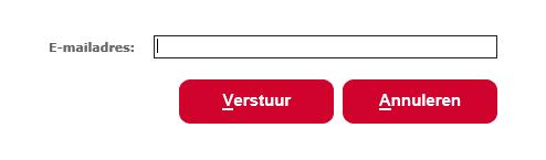 Door op Tab te drukken of door op het volgende invoerveld te klikken wordt het ingevoerde e-mailadres vastgelegd.