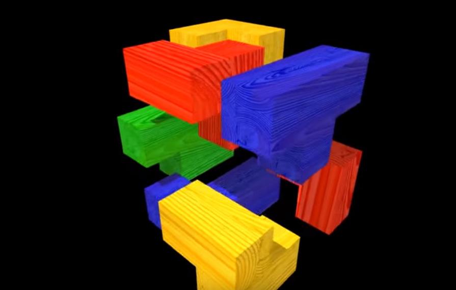 van blokjes 3 Kiezen - Deel de vormen met elkaar en maak een keuze 5 Kiezen -