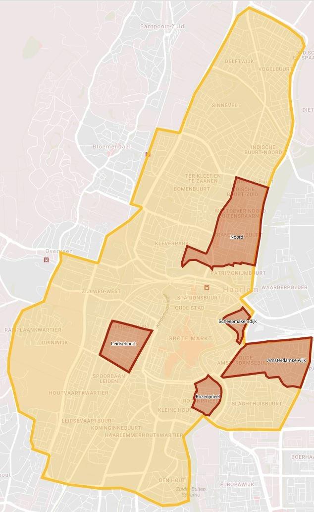 Stadsdeel Zuidwest Rozenprieel Noord: alleen het gedeelte ten oosten van de Voorhelmstraat en het Mari Andriessenplein Rozenprieel Zuid: alleen het