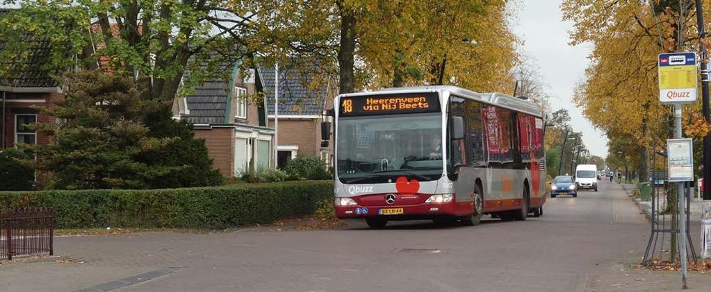 De Assen Heerenveen rijdt door het centrum van Ureterp. weer voor de periode 2012 tot en met 2015. De laagst scorende items zijn tarief (rapportcijfer 5,3) en informatie bij vertragingen (5,6).