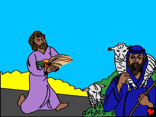 Op een dag bracht Cain God enkele groenten als offer.
