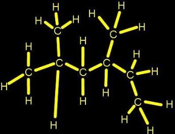Grieks telwoord toe. 1 zijgroep = mono, 2 zijgroepen = di, 3 zijgroepen = tri. Voorbeeld: 1. Zoek de langste hoofdgroep --> 6 C- atomen= hexaan. 2. Benoem de zijgroepen --> Er zijn 2 methylgroepen.