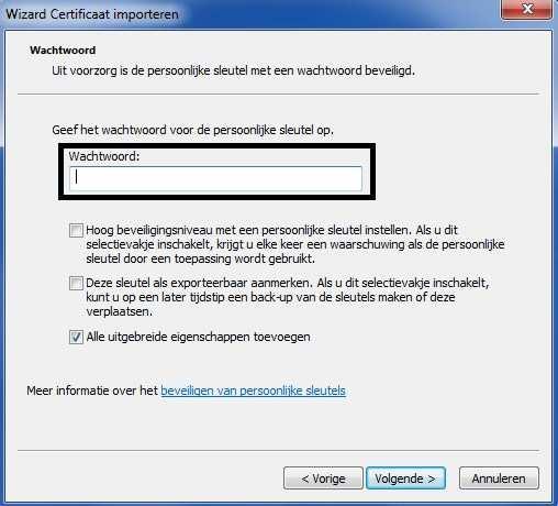 De onderstaande pop-up (Figuur 1) verschijnt; Figuur 1 3. Volg de instructies in de wizard; 4.