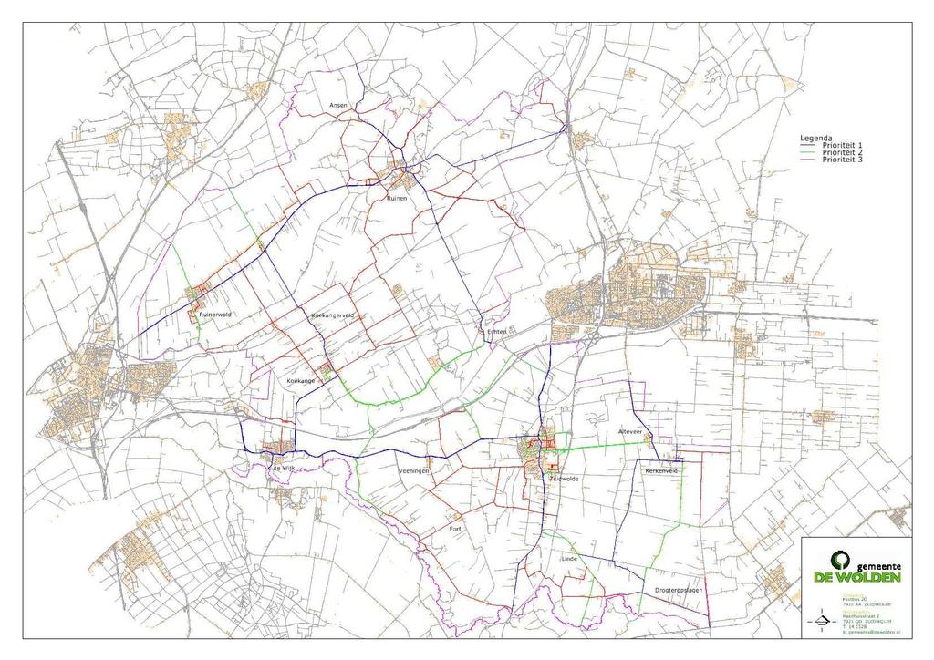 Bijlage 6 Te strooien wegen/fietspaden na