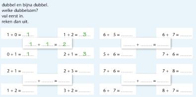 erbij- en erafopgaven t/m 20 maken met