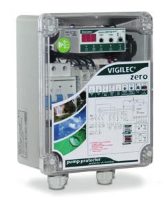 Vigilec Zero Digital Beschrijving Description Elektrische kasten voor beveiliging en besturing van pompen, vooral onderwaterpompen. Gemakkelijk te installeren en te regelen.
