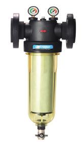Filtre prévu pour la filtration d eaux légèrement sales telle l eau de pluie, de puits ou eaux de distribution. Pour utilisation domestique. PN 10.