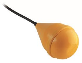 Vlotterschakelaars met Kabel H07RNF (8,8 mm) 8 A Interrupteurs à flotteur avec câble H07RNF (8,8 mm) 8 A Toebehoren Accessoires Supertec Taurus Mouse Type Standaard 0,3 m kabel voor kelderpomp /